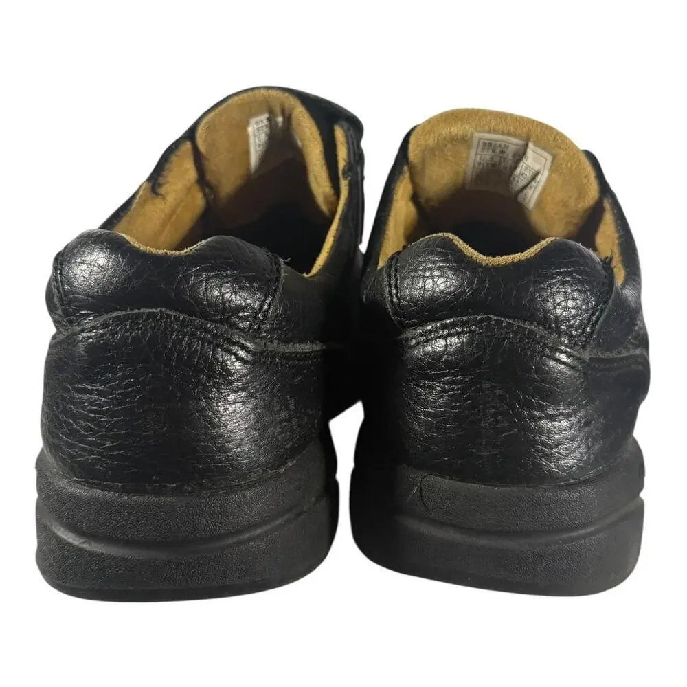 Dr. Comfort Brian X-Depth 6910 Black Leather Stretch Orthotic Men’s Shoes 9.5 XW